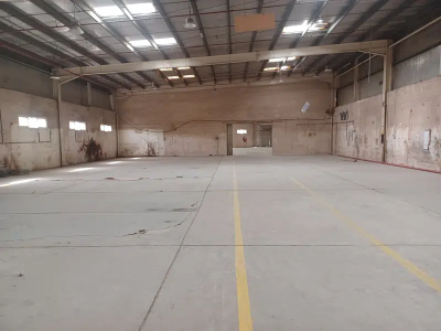 Ajman Sanaiya 1 offers various-sized warehouses and sheds for rent on an annual basis