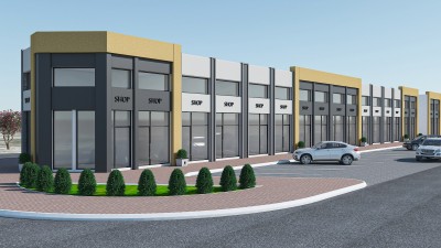 للبيع  مبنى محلات تجارية ( ارضي ) مشروع جرناس المبنى مكون من 4 محلات  في منطقة العامرة - عجمان