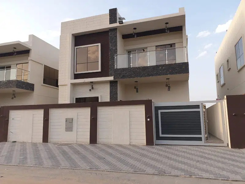 Modern Villa With Stone Facade For Sale In Al Yasmeen, Ajman-4