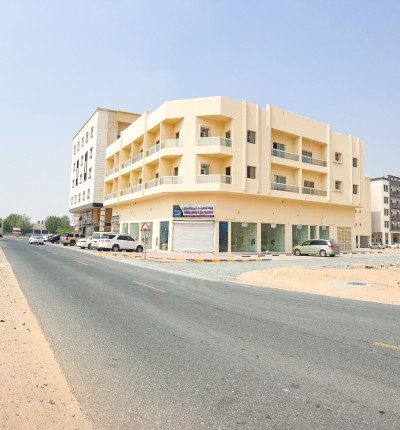 For sale a new building in Al Jurf - Ajman corner Street-9